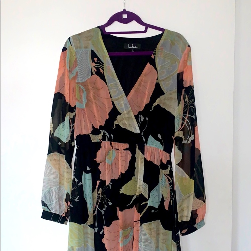 Floral maxi dress